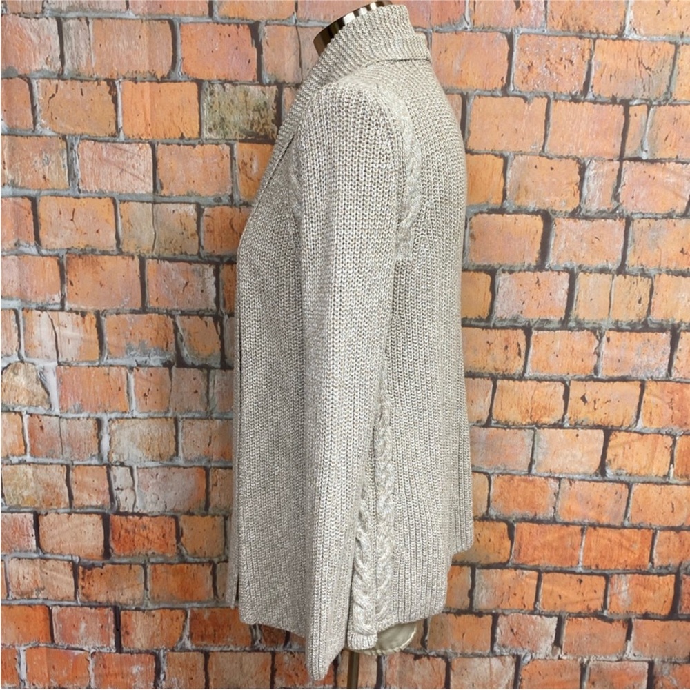 Talbots Open Front Cardigan Sweater - Picture 3 of 8